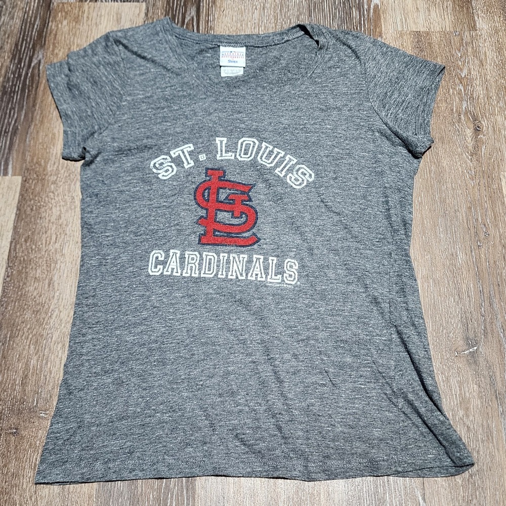 St. Louis Cardinals MLB Genuine Merchandise Campus Lifestyle XL Gray Shirt